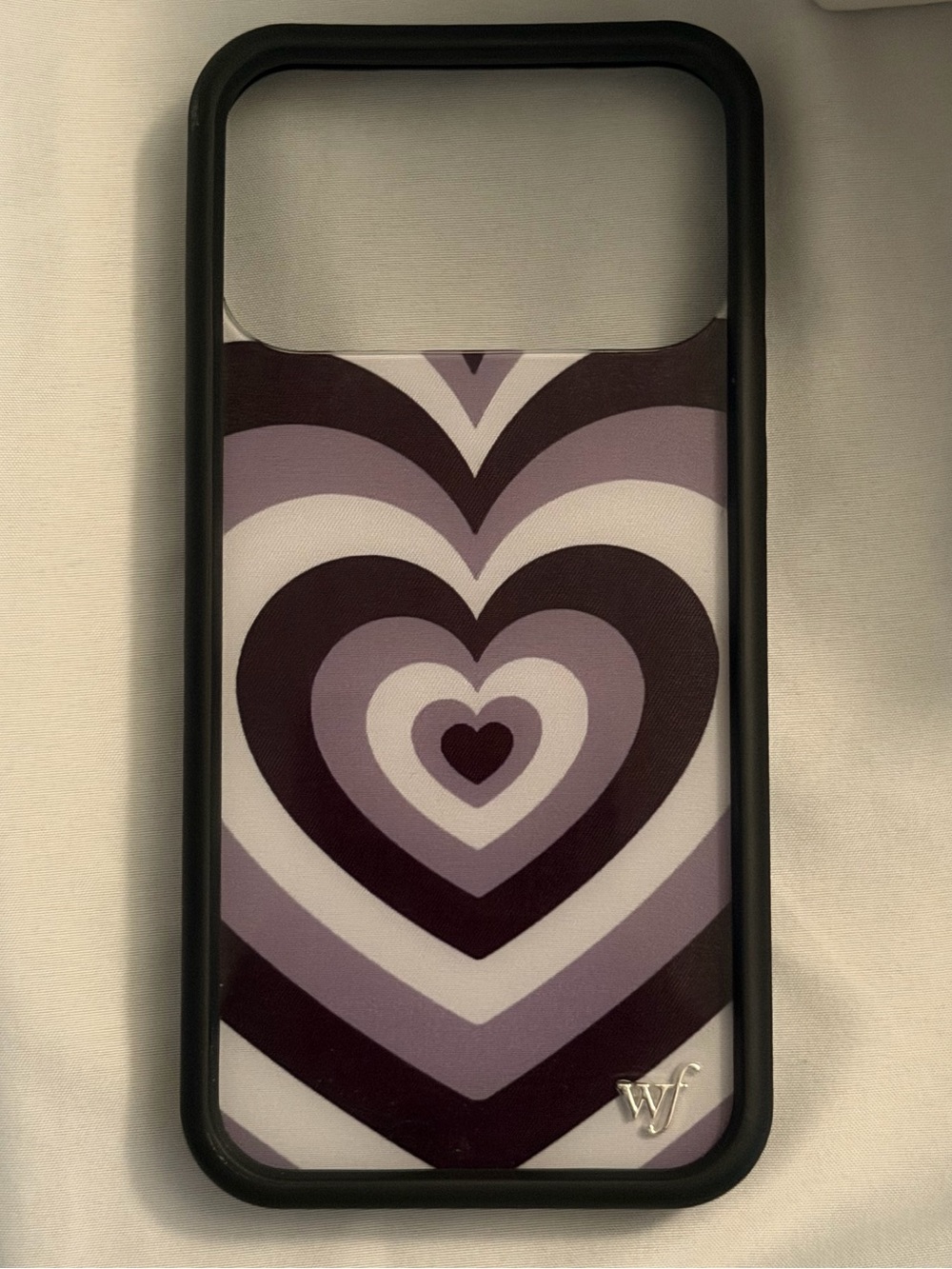 iPhone 17 Pro Max Wildflower Latte Love Midnight Phone Case